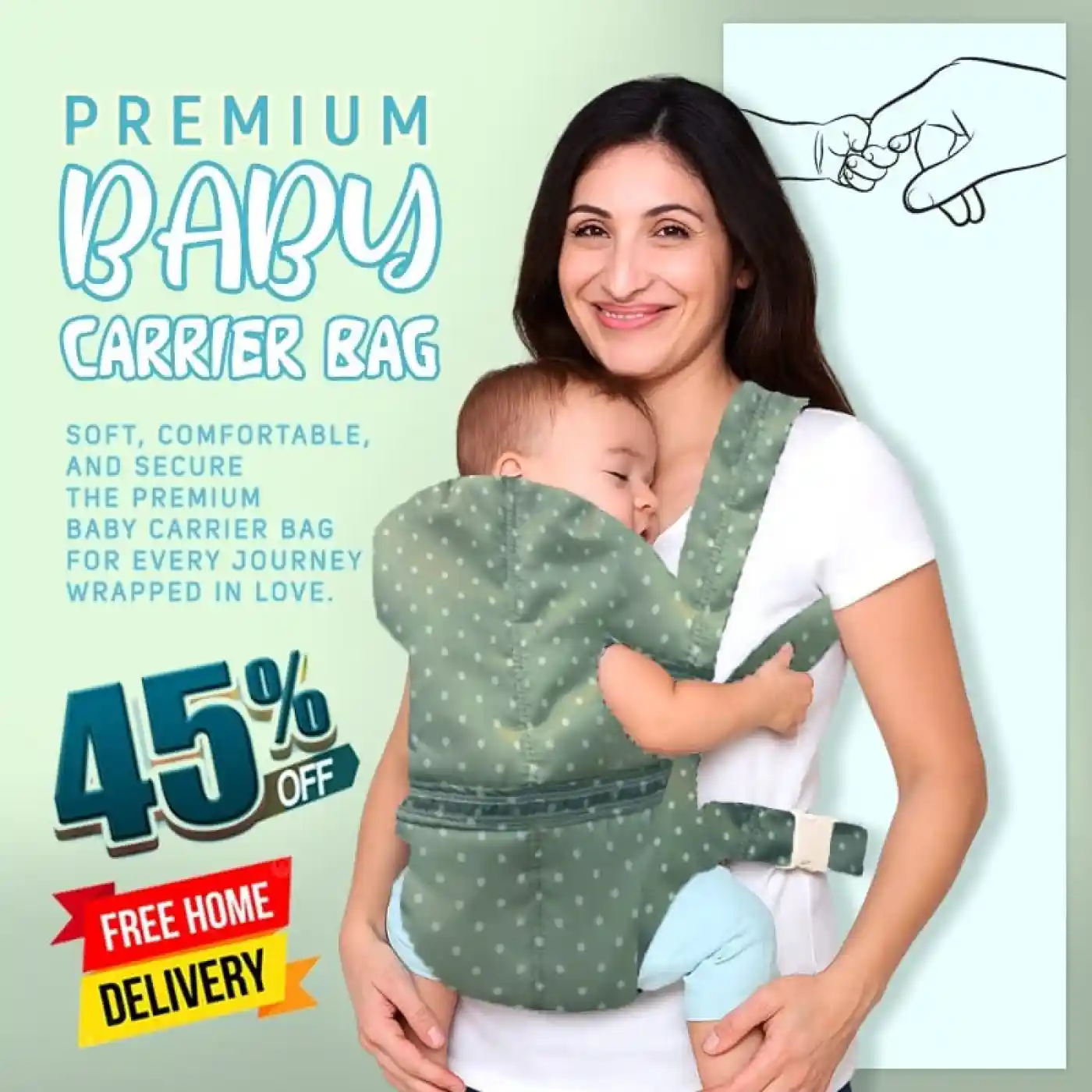 Premium Baby Carrier Bag