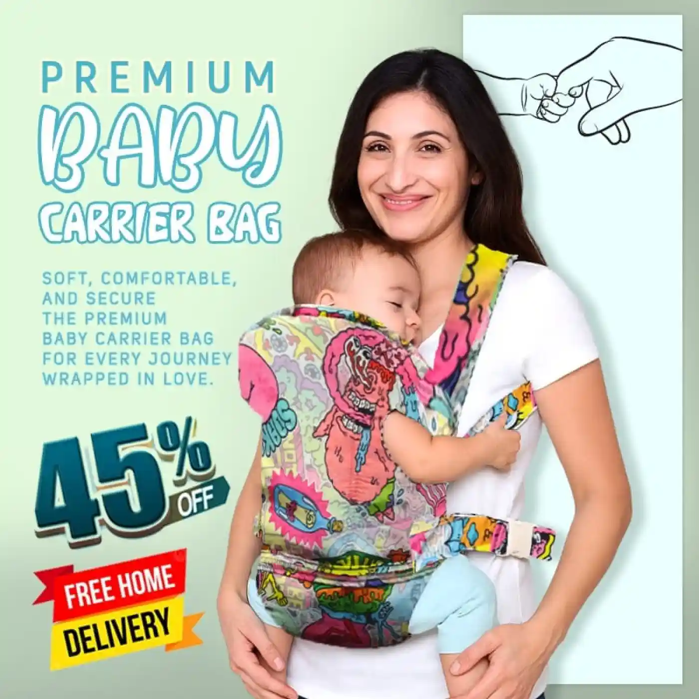 Premium Baby Carrier Bag