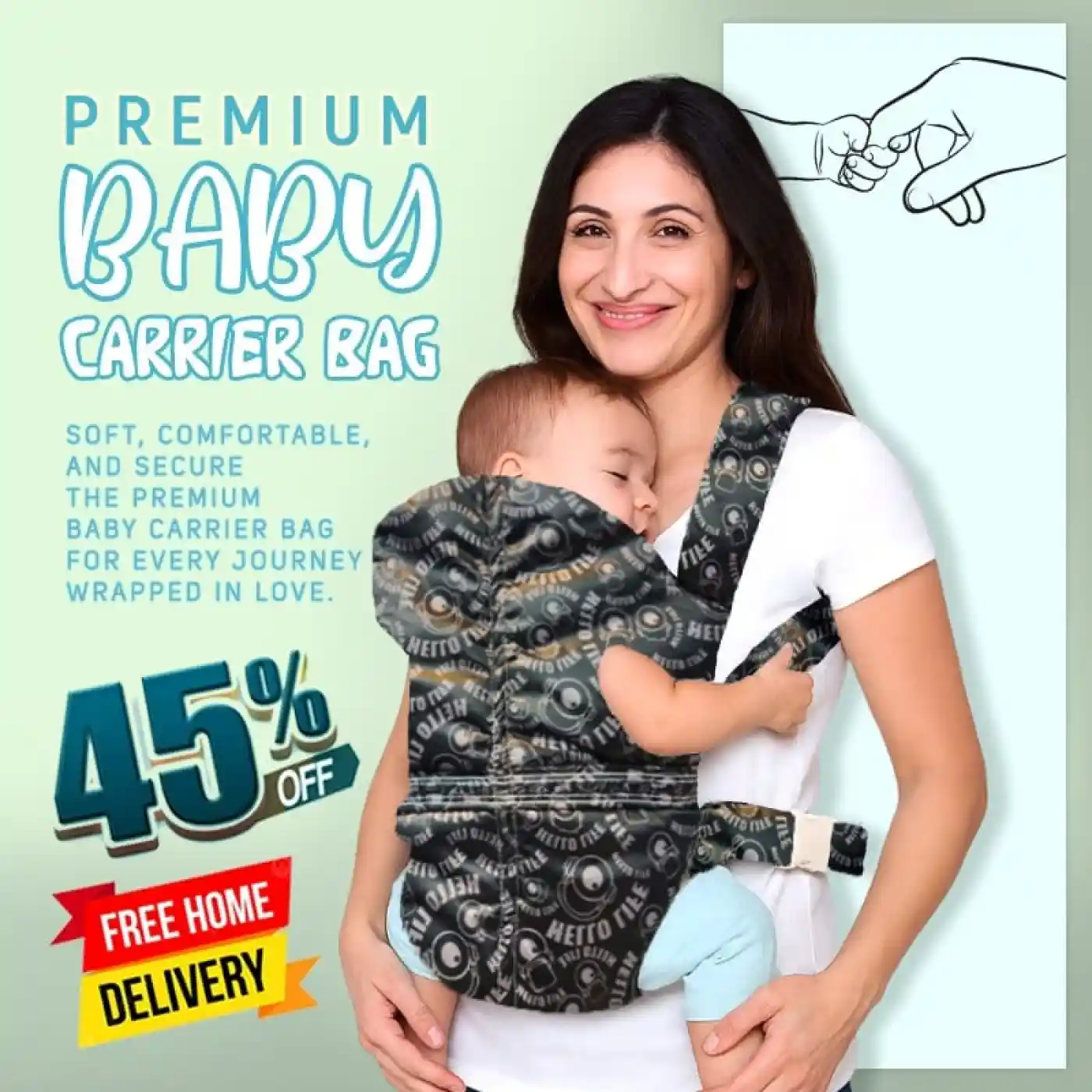 Premium Baby Carrier Bag