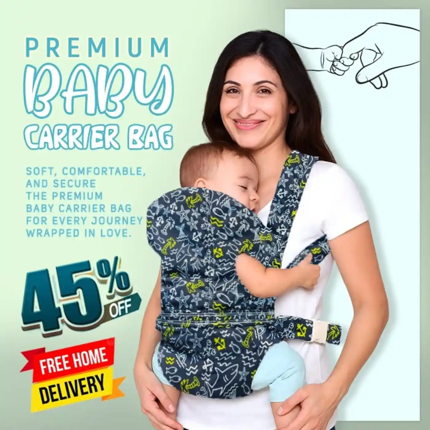 Premium Baby Carrier Bag