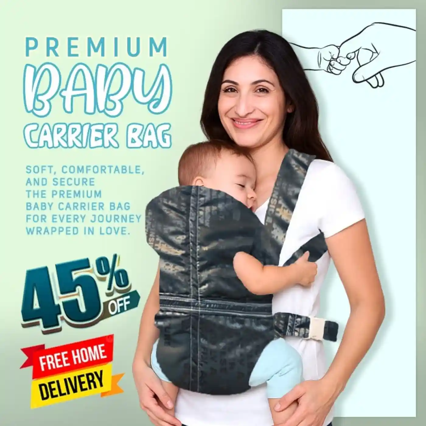 Premium Baby Carrier Bag