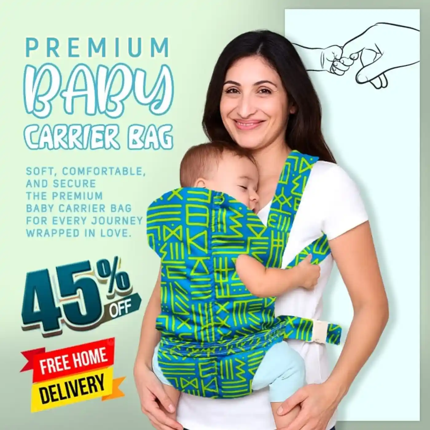 Premium Baby Carrier Bag