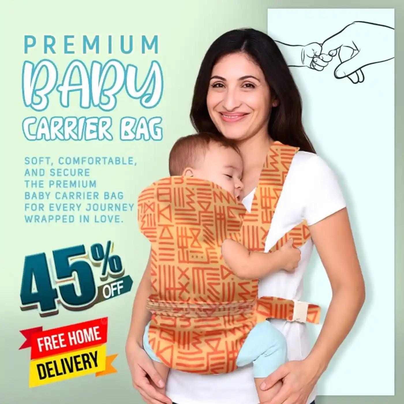 Premium Baby Carrier Bag